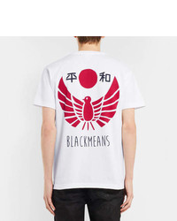 Blackmeans Printed Cotton Jersey T Shirt