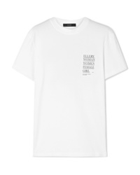 Ellery Printed Cotton Jersey T Shirt
