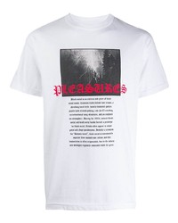 Pleasures Printed Crew Neck T Shirt