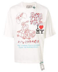 Maison Mihara Yasuhiro Printed Crewneck T Shirt
