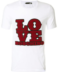 Love Moschino Printed Crewneck T Shirt