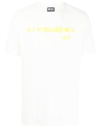 Diesel Printed Shortsleeved Cotton T Shirt