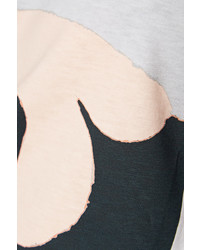 Marni Printed Slub Cotton Blend Jersey T Shirt