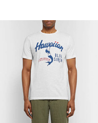 Hartford Printed Slub Cotton Jersey T Shirt