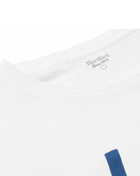 Hartford Printed Slub Cotton Jersey T Shirt