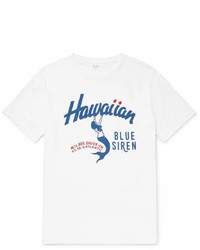 Hartford Printed Slub Cotton Jersey T Shirt