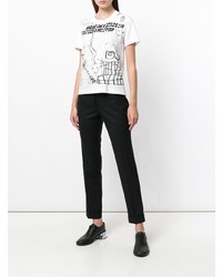 Comme Des Garçons Noir Kei Ninomiya Printed T Shirt
