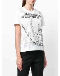 Comme Des Garçons Noir Kei Ninomiya Printed T Shirt