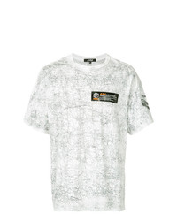 D.Tt.K Printed T Shirt With Logo Patch