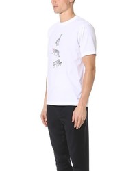 Paul Smith Ps By Animal Print Regular Fit Tee