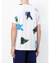 Paul Smith Ps By Brush Strokes Print T Shirt
