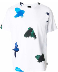 Paul Smith Ps By Brush Strokes Print T Shirt