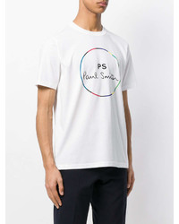 Paul Smith Ps By Logo Print T Shirt