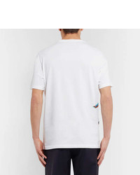 Paul Smith Ps By Octopus Print Organic Cotton Jersey T Shirt