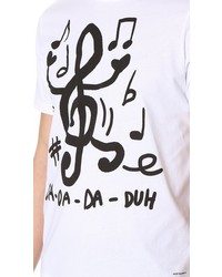 Paul Smith Ps By Regular Fit Tee With Music Note Print