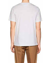 Paul Smith Ps By Skull Print Cotton T Shirt