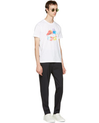 Paul Smith Ps By White Lips T Shirt