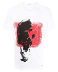 Alexander McQueen Punk Skull Oversized T Shirt