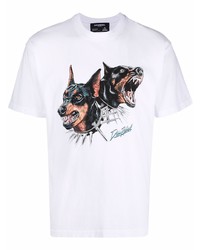 DOMREBEL Pups Graphic Print T Shirt
