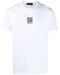 DSQUARED2 Qr Code Motif T Shirt