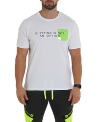 Maceoo Quitting Is Not An Option Graphic Tee