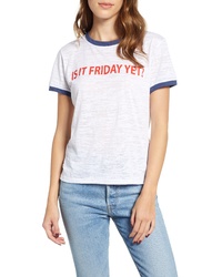 PRINCE PETE R Is It Friday Yet Ringer Tee