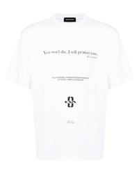UNDERCOVE R Slogan Print T Shirt