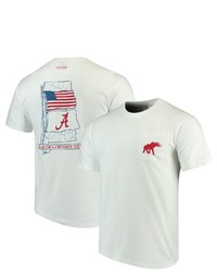 TUSKWEA R White Alabama Crimson Tide Allegiance Comfort Colors T Shirt At Nordstrom