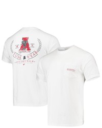 TUSKWEA R White Alabama Crimson Tide Logo Arch Comfort Colors T Shirt At Nordstrom