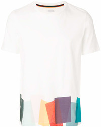 Paul Smith Rainbow Geometric Print T Shirt