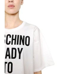 Moschino Ready To Bear Printed Cotton T Shirt