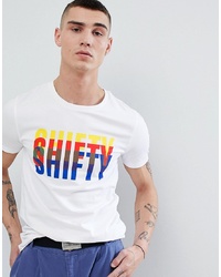 ASOS DESIGN Relaxed T Shirt With Shifty Slogan Print