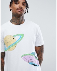 ASOS DESIGN Relaxed T Shirt With Space Print