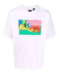 Levi's Rhino Print Cotton T Shirt