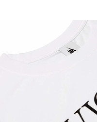 Nike Riccardo Tisci Lab Printed Cotton Jersey T Shirt