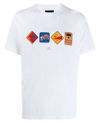 PS Paul Smith Road Sign Print T Shirt