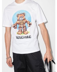 Moschino Robot Teddy Organic Cotton T Shirt