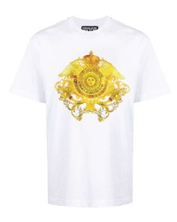 VERSACE JEANS COUTURE Rococo Logo Print T Shirt