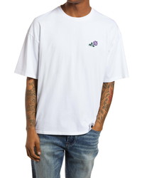 Saturdays Nyc Rose New Embroidered Graphic Tee