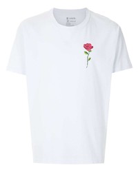 OSKLEN Rose Print Short Sleeved T Shirt