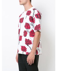 Rochambeau Rose Print T Shirt