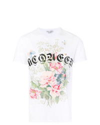 Alexander McQueen Rose Skull T Shirt