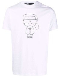 Karl Lagerfeld Round Neck T Shirt