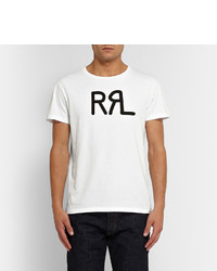 Rrl Slim Fit Printed Cotton Jersey T Shirt