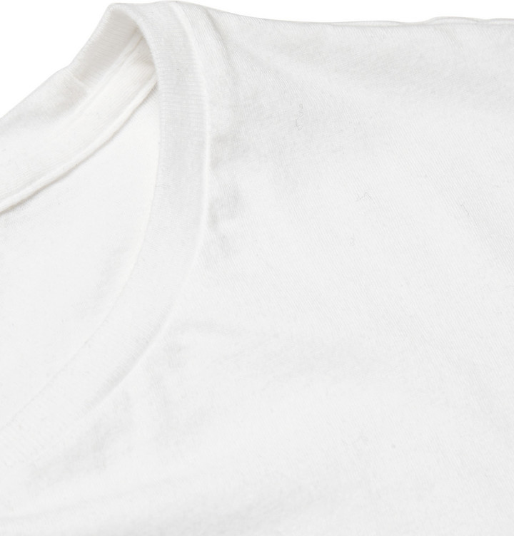 Rrl Slim Fit Printed Cotton Jersey T Shirt, $75 | MR PORTER | Lookastic
