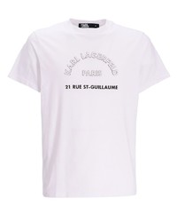 Karl Lagerfeld Rue Saint Guillaume Organic Cotton T Shirt