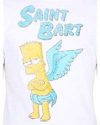 MC2 Saint Barth Saint Bart Printed Cotton T Shirt