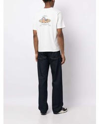 Evisu Seagull Print Cotton T Shirt