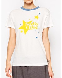 See by Chloe See By Chlo Star Print Logo T Shirt