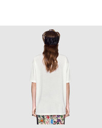Gucci Sequin Cotton T Shirt